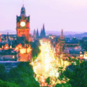 Twilight In Edinburgh